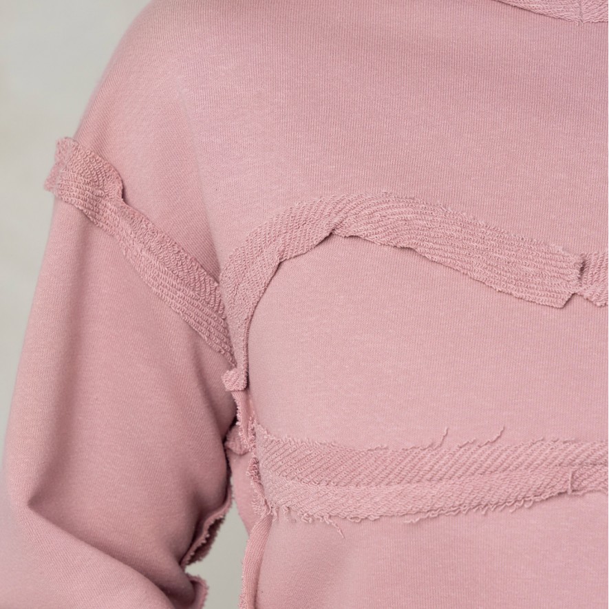       Bluza - Boho Lines - Soft pink