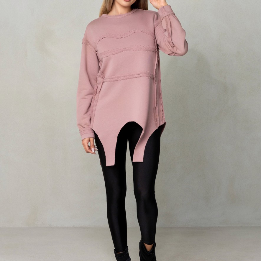       Bluza - Boho Lines - Soft pink